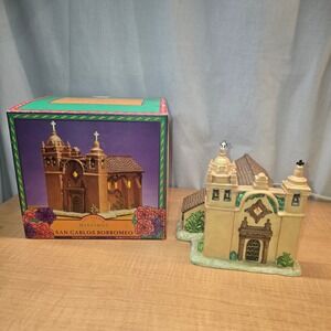 San Carlos Borromeo De Carmelo Mission Lighted Building‎ Exclusively Mervyn's